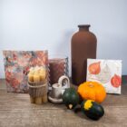 Herfst decoratie box om de tafel leuk te dekken