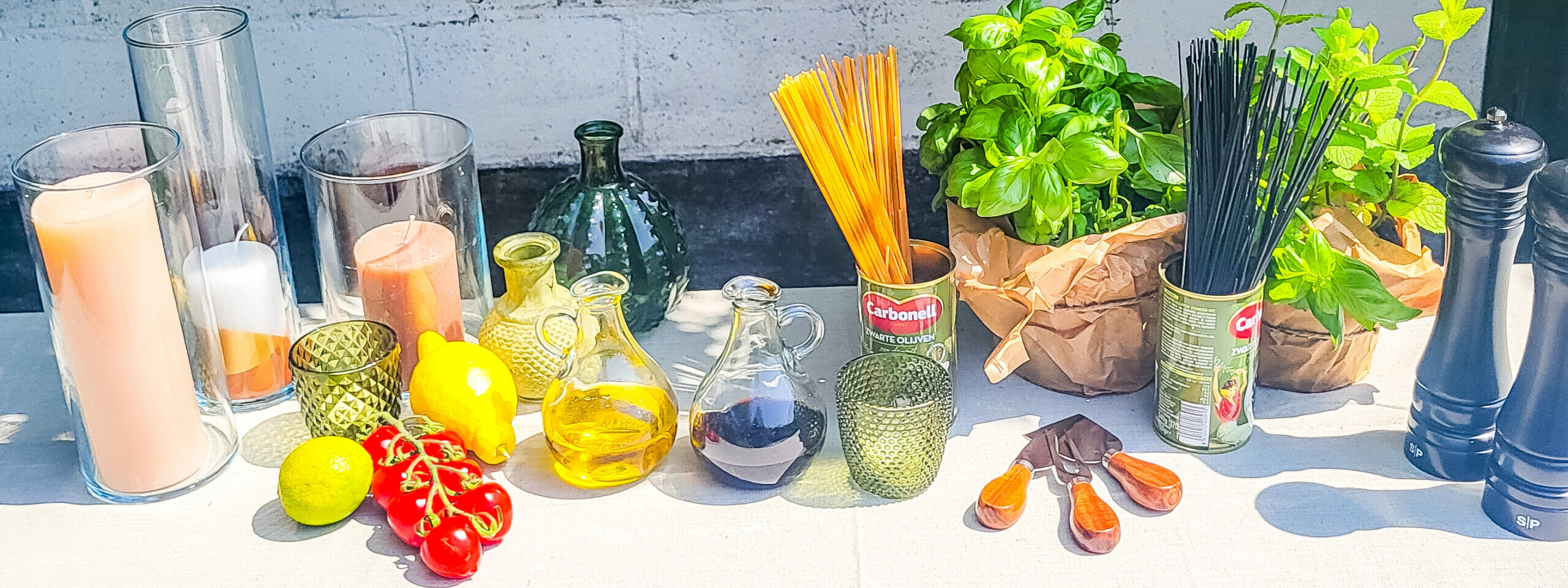 21-diner mediterraan thema I Tafel beleving