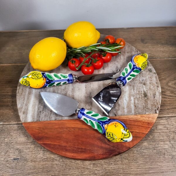 Italiaans kaasmes | set van drie | Tafel beleving