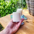 Bubble koolzaadwas kaars | Tafel beleving
