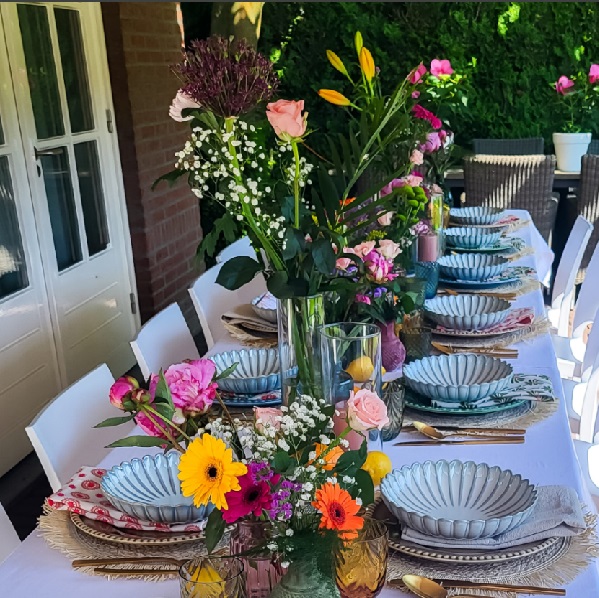 Gedekte tafel, styling en verhuur, Tafel beleving